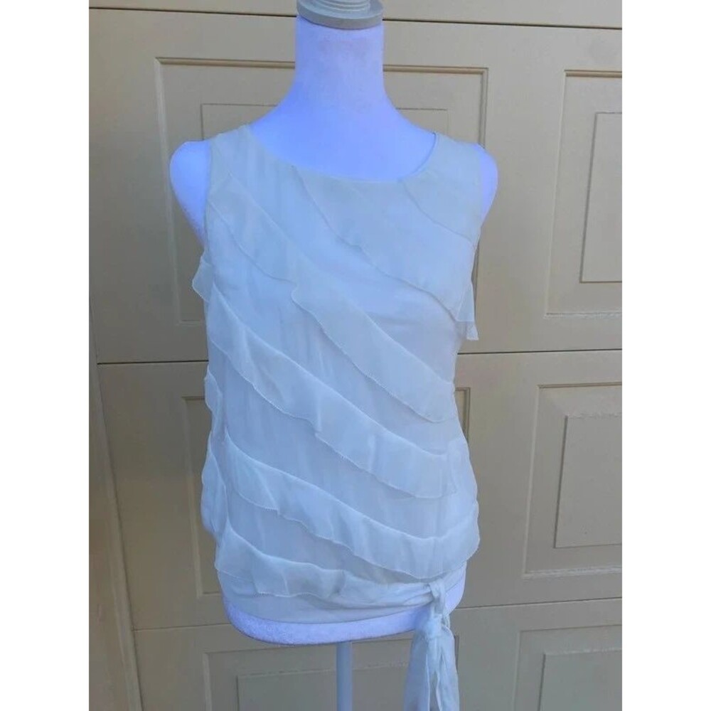 Flounce Ruffle Tank